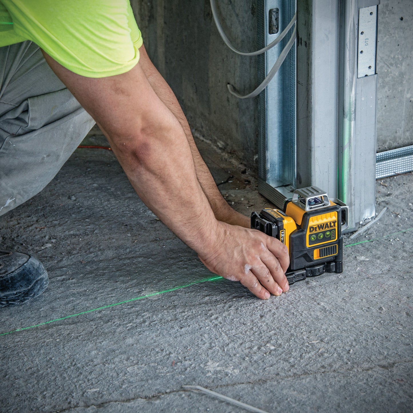 DeWalt DW089LG 3x360 Green Line Laser